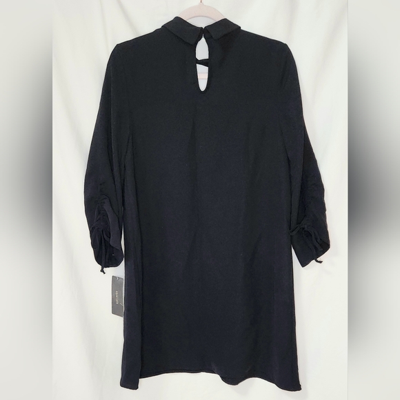 Zara Navy Collared Sheath Dress size XL - Picture 2 of 2